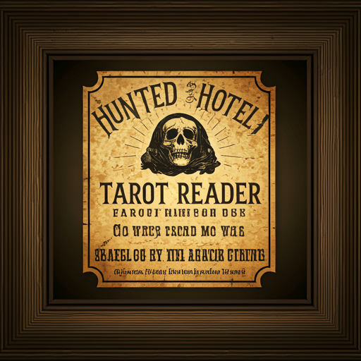 20 Minute Tarot Reading inside the hotel.